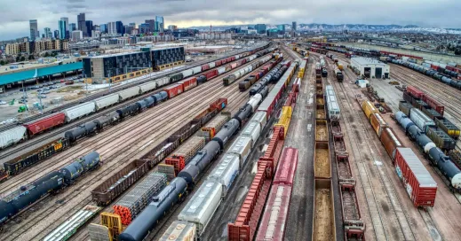 مزایای اقتصادی حمل‌ونقل ریلی بار