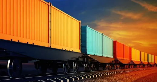 نقش حمل‌ونقل ریلی در تجارت بین‌المللی